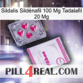 Sildalis Sildénafil 100 Mg Tadalafil 20 Mg 32